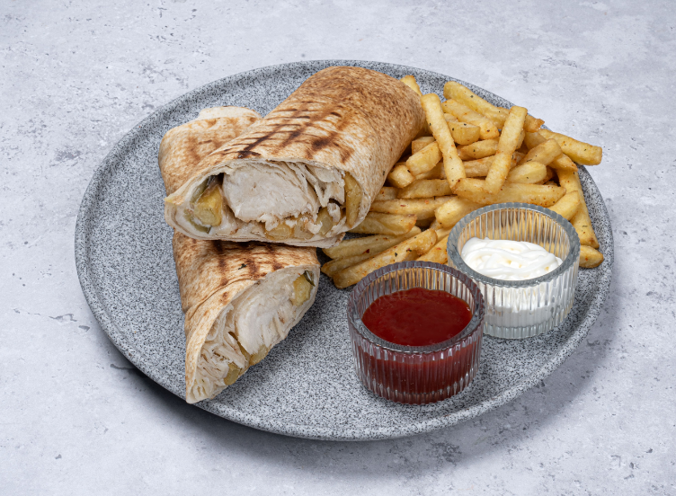 Lebanese Shish Tawook Sandwich